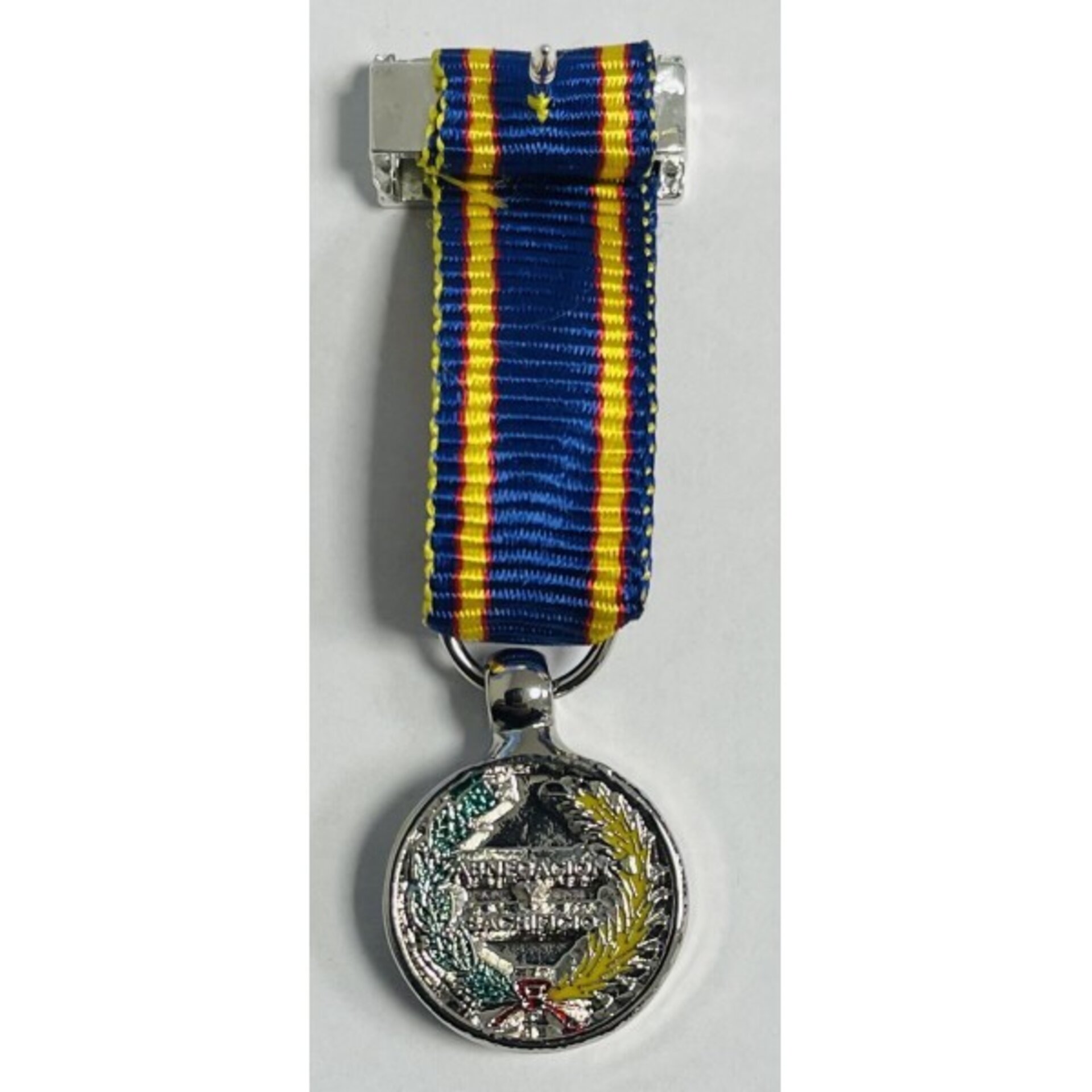 MEDALLA MINIATURA DE CAMPAÑA MILITAR 2018 (ESMALTADA) - 2