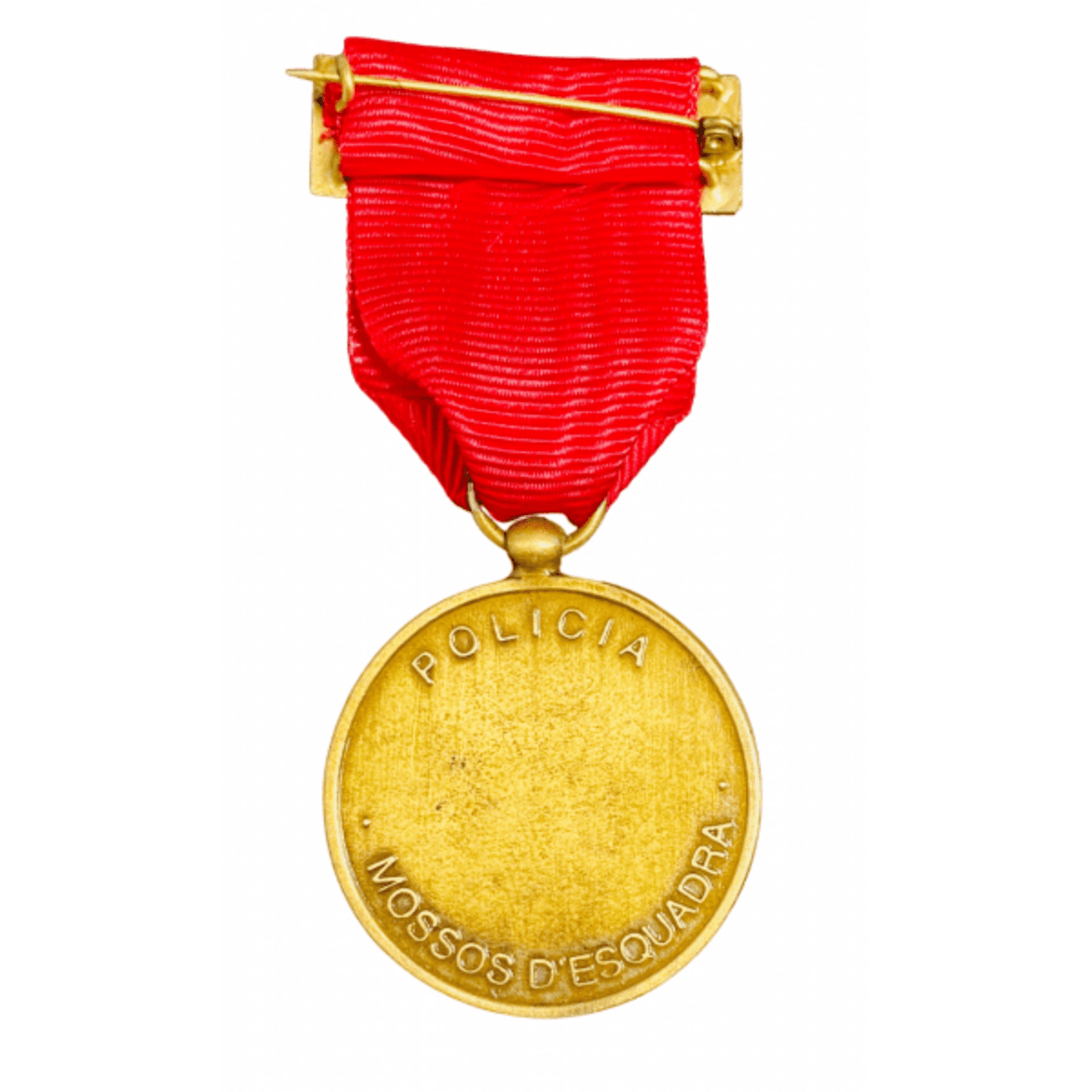 Medalla de Oro Mossos d´Escuadra distintivo Rojo - 2