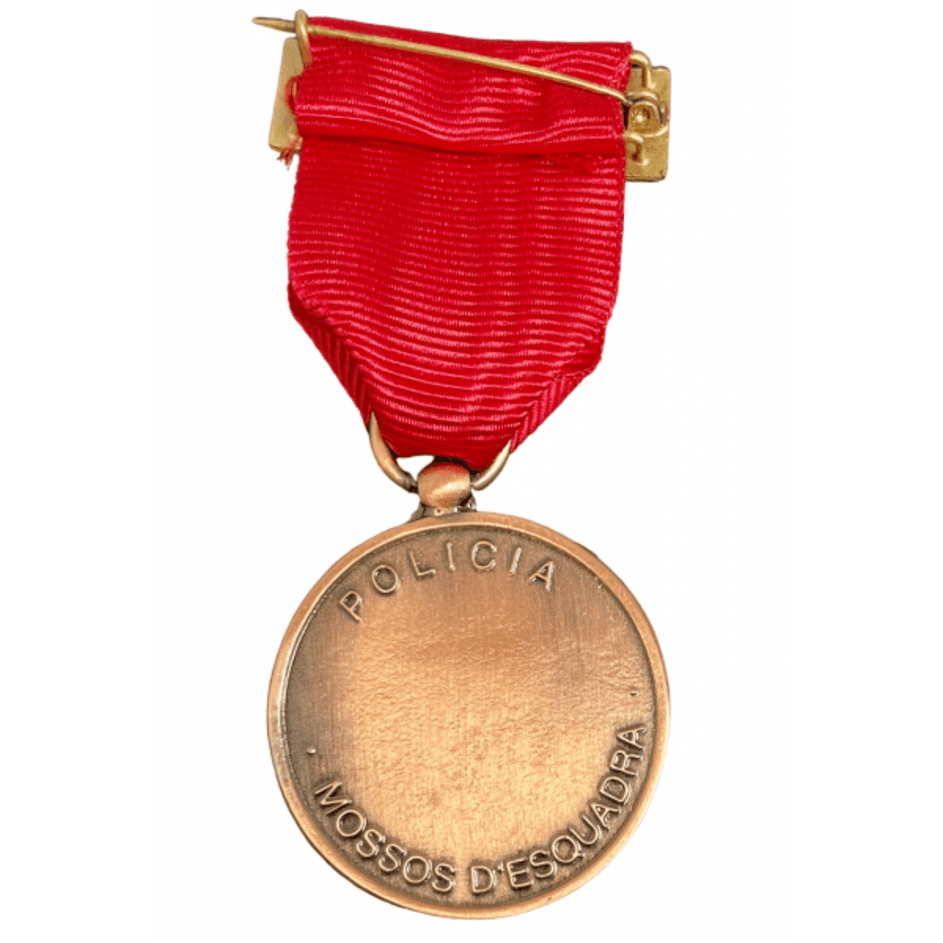 Medalla de Bronce Mossos d´Escuadra distintivo Rojo - 2